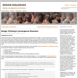 Design Thinking’s Convergence Diversion