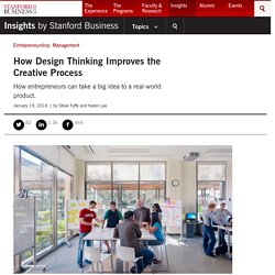 How Design Thinking Improves the Creative Process