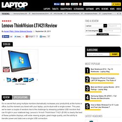 Lenovo ThinkVision LT1421 Monitor Review