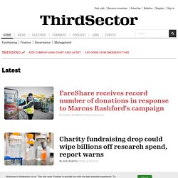 Third Sector | Latest voluntary sector news and jobs
