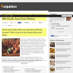 Thirteen Colonies Lesson Plans for 8th Grade American History