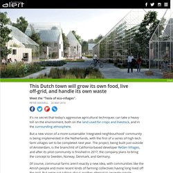 This Dutch town will grow its own food, live off-grid, and handle its own waste