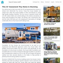 This 33' Gooseneck Tiny Home is Stunning