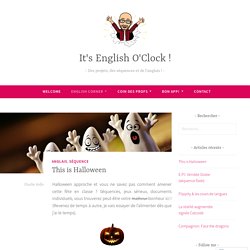 Trick or Treat? – It's English O'Clock !