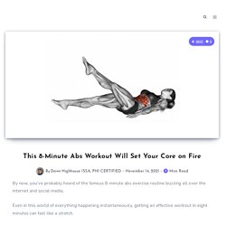 This 8-Minute Abs Workout Will Set Your Core on Fire