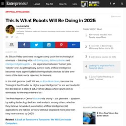 This Is What Robots Will Be Doing in 2025