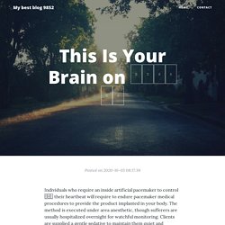 This Is Your Brain on 두타스테리드