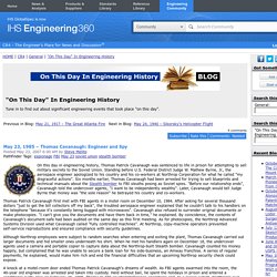 CR4 - Blog Entry: May 23, 1985 – Thomas Cavanaugh: Engineer and Spy