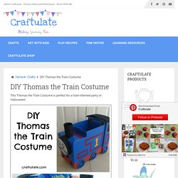 DIY Thomas the Train Costume – Craftulate