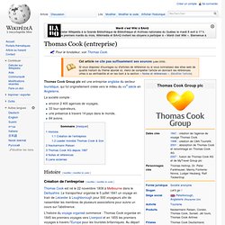 Thomas Cook (entreprise)