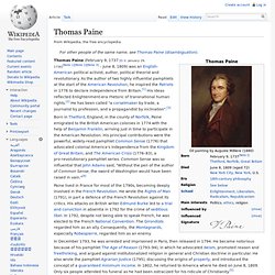 Thomas Paine