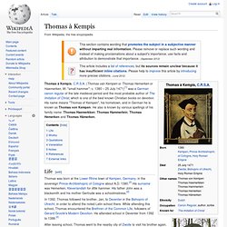 Thomas à Kempis