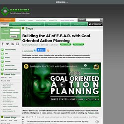Tommy Thompson's Blog - Building the AI of F.E.A.R. with Goal Oriented Action Planning