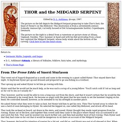 Thor y la serpiente de Midgard