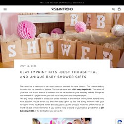 Clay Imprint Kits -Best Thoughtful and Unique Baby Shower Gifts – VISMIINTREND