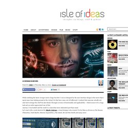Isle of Ideas – Thoughts on Things, Stuff & Gedöns » Blog Archive » UI Design In Movies