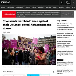 Thousands march in France against male violence, sexual harassment and abuse