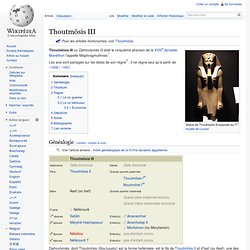 Thoutmôsis III
