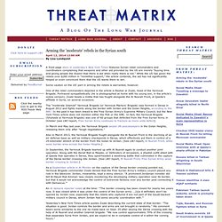 Threat Matrix - By The Long War Journal