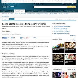 Estate agents threatened by property websites