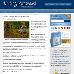 Three Poetry Writing Exercises