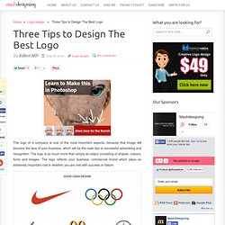 Three Tips to Design The Best Logo