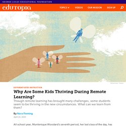 Why Are Some Kids Thriving During Remote Learning?