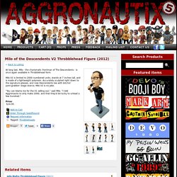 Milo of the Descendents V2 Throbblehead Figure - Buy it! - Aggronautix: Rock n Roll Collectibles. GG Allin, Tesco Vee, and more to come!