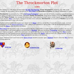Throckmorton Plot 1583