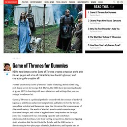 'Game of Thrones' for Dummies