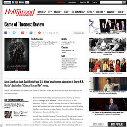 Game of Thrones: TV Review