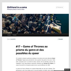 #17 – Game of Thrones au prisme du genre et des possibles du queer