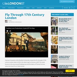 Fly Through 17th Century London