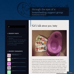through the eyes of a breastfeeding support group