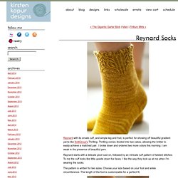 Through the Loops!: Reynard Socks