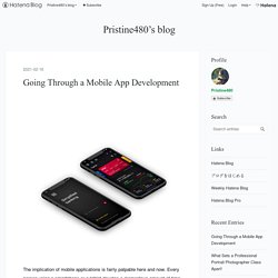 Going Through a Mobile App Development
