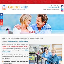 Tips to Get Through Your Physical Therapy Sessions