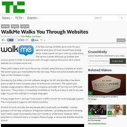 WalkMe Walks You Through Websites