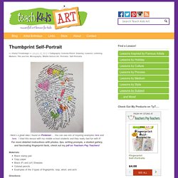 Thumbprint Self-Portrait