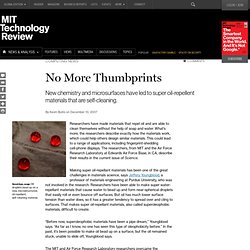 No More Thumbprints