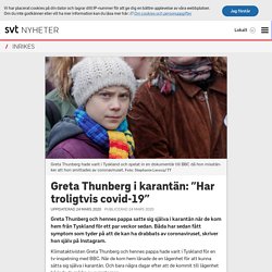 3/24/20: Greta Thunberg probably has(d) covid-19