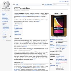HTC ThunderBolt