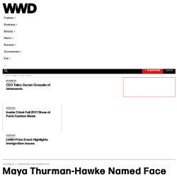 Maya Thurman-Hawke Named Face of AllSaints – WWD