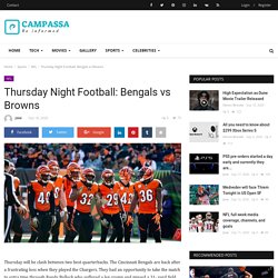 Thursday Night Football: Bengals vs Browns - Campassa