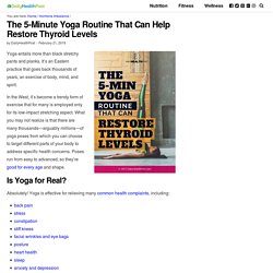 The 5-Minute Yoga for Thyroid Function: A Hormone-Balancing Routine