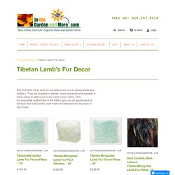 Buy Online Tibetan Lamb Fur For Home Decor