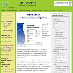 Tic45:OpenOffice