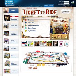 Welcome - Ticket to Ride