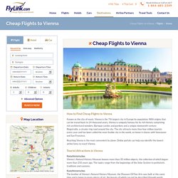 Cheap Flight Tickets to Vienna Austria, Book Airline Tickets to Vienna Austria