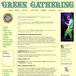 TICKETS - The Green Gathering